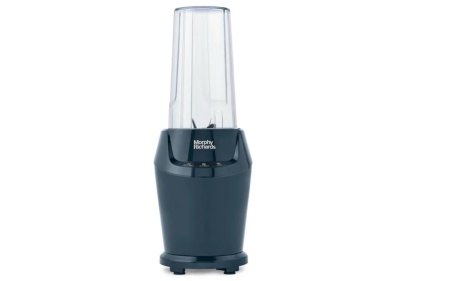 Blender Morphy Richards Compact MUC-BKS2V, 1000 W, Pahar 0.7 l si 0.5 l, Turbo, 3 presetari Albastru