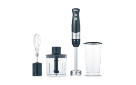 Blender de mana Moprhy Richards Total Control MUC-HB64V, 600 W, 5 setari, Turbo Albastru