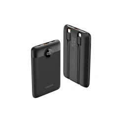 Acumulator extern Veger C11, Fast charge QC3.0 si PD 20W, 10000 mAh, Negru - Img 3