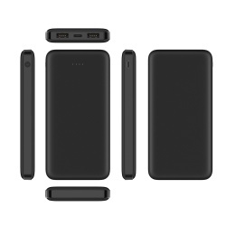 Baterie Externa VEGER A10, 10000mAh, Fast Charging, Port USB-C și USB, Design Compact, Negru - Img 5