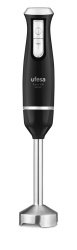 Blender de mana Ufesa Pulsar 800 Master 800W, 2 viteze + Turbo, lama inox, picior metalic, negru