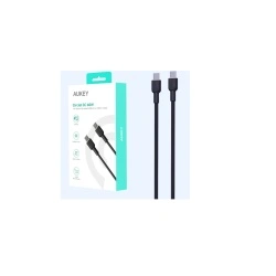 Cablu AUKEY CB-NCC1 C to C 60W/480Mbps 1M, braided cable USB2.0, black - Img 4