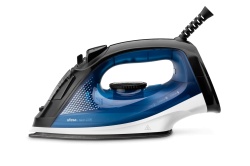 Fier de calcat Ufesa Neon, Talpa Ceramica, Jet de Abur 120g, Sistem Anti-Picurare, 2200W, Negru/Albastru