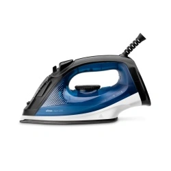 Fier de calcat Ufesa Neon, Talpa Ceramica, Jet de Abur 120g, Sistem Anti-Picurare, 2200W, Negru/Albastru