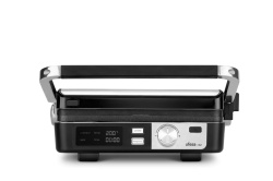 Grill Electric UFESA K2, Putere 2000W, Placi Antiaderente, Sistem de Blocare, Inox