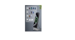 Incarcator wireless birou Veger 15W, pliabil ultra-subtire, negru