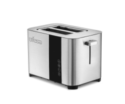 Prajitor de paine UFESA Duo Deluxe, Carcasa Otel Inoxidabil, Functie Decongelare, 850W - Img 2