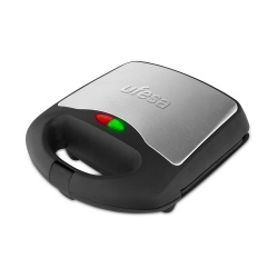 Sandwich Maker UFESA SW7860, Putere 750W, Placi Antiaderente, Indicator LED, Negru/Inox