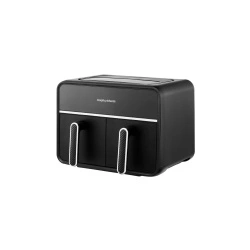 Air fryer digital dublu, MORPHY RICHARDS, 7.2L, 2 sertare, 1500W, Interfata Touch, 14 retete presetate - Img 2