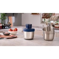 Food Processor Morphy Richards MFP1003, 350W, bol inclus, albastru - Img 6