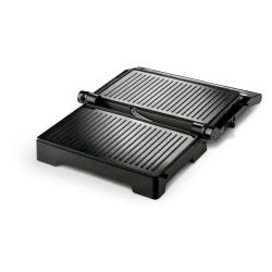 Grill Electric UFESA Haku PR1100, Putere 1000W, Placi Antiaderente, Deschidere 180 grade - Img 2