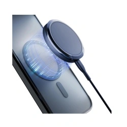 Husa iPhone 17 Pro premium 3mk Frosty MagCase, alb - Img 3