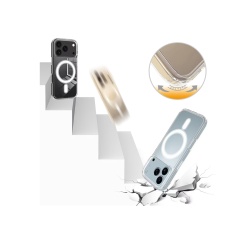 Husa iPhone 17 Pro - Techsuit MagSafe Pro, Transparent - Img 5