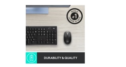 Mouse wireless Logitech M190, Mid Grey - Img 3