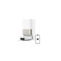Robot de aspirare cu mop Dreame X50 Ultra, detectare AI, putere de aspirare 20000Pa, baterie 6400mAh, alb