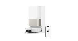 Robot de aspirare cu mop Dreame X50 Ultra RLX85CE-6-WH, detectare AI a obstacolelor și navigare la 360°, comanda vocala, depasire obstacol de 6CM, aspirare 20000Pa, perie dubla anti-incurcare, baterie 6400mAh, alb