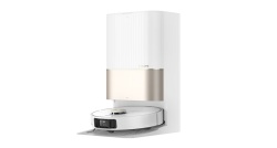 Robot de aspirare cu mop rotativ Dreame X40 Ultra, statie automata de golire 3.2l, 12000Pa, alb