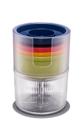 Robot de bucatarie Morphy Richards MFP3001, 180W, multifunctional, tocator si mixer, design compact - Img 2
