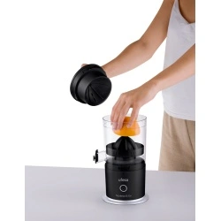 Storcator de Citrice Portabil UFESA Squeeze&Go, Reincarcabil USB, 45W, Negru - Img 3