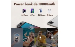 Acumulator extern Veger C11, Fast charge QC3.0 si PD 20W, 10000 mAh, Negru - Img 5