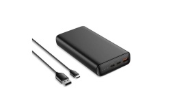 Baterie externa Veger T100,20.000 mAh, LCD Quick Charge PD 100 W, negru - Img 2