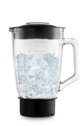 Blender Ufesa BS 1500W, 2 viteze + Turbo, lama inox, picior metalic, - Img 3
