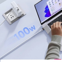 Cablu, Mcdodo USB-C la USB-C, 100W, 1.2m, alb - Img 4