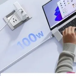 Cablu, Mcdodo USB-C la USB-C, 100W, 1.2m, alb - Img 4