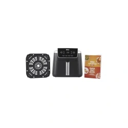 Friteuza cu aer cald Ninja AF140EU, 2000W, 4.7L, 4 programe de gatit, negru - Img 3