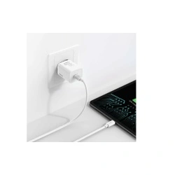 Incarcator retea Baseus Super Si, Quick Charger 1C, 30W, USB-C, Alb - Img 3