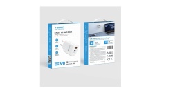 Incarcator retea, Veger, 65W, USB-C, alb - Img 2