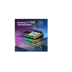 Mixer audio si placa de sunet Maono G1 Neo, RGB, Bluetooth 4.2, XLR, 2 x USB, Jack 3.5 mm, Negru (desigilat) - Img 3