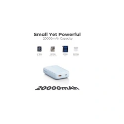 Acumulator extern AUKEY PB-Y57, 20.000mAh 22.5W, Blue - Img 4