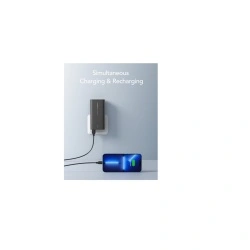 Acumulator extern Veger ACE100, Fast charge QC3.0 si PD 20W, 10000 mAh W1146, Negru - Img 5