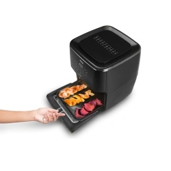 Air Fryer si Cuptor cu Aer Cald UFESA Sensei 12L, 1700W, 10 Programe, Ecran Touch, Negru - Img 4