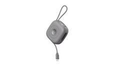 Baterie externa Veger W1185MOO, 1 x USB-C, 10000 mAh, Gri