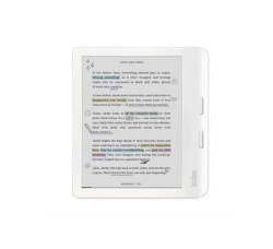 E-Book Reader Kobo Libra Colour, Ecran E-Ink Kaleido 7", Procesor Dual-Core 2.0GHz, 32GB Flash, USB Type-C, ComfortLight PRO, Wi-Fi, IPX8, Alb