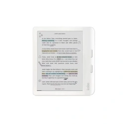 E-Book Reader Kobo Libra Colour, Ecran E-Ink Kaleido 7", Procesor Dual-Core 2.0GHz, 32GB Flash, USB Type-C, ComfortLight PRO, Wi-Fi, IPX8, Alb