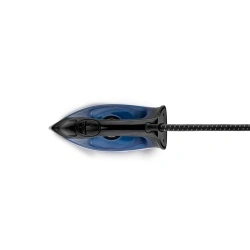 Fier de calcat Ufesa Neon, Talpa Ceramica, Jet de Abur 120g, Sistem Anti-Picurare, 2200W, Negru/Albastru - Img 2