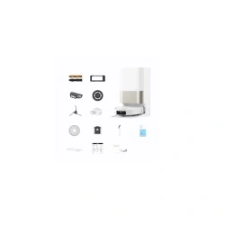 Robot de aspirare cu mop Dreame X50 Ultra, detectare AI, putere de aspirare 20000Pa, baterie 6400mAh, alb - Img 5