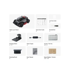 Robot de tuns gazon, MOVA LiDAX Ultra 2000 AWD, LiDAR 3D, fara fir perimetral - Img 5