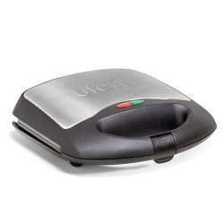 Sandwich Maker UFESA SW7860, Putere 750W, Placi Antiaderente, Indicator LED, Negru/Inox - Img 2