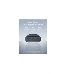 Acumulator extern Veger ACE100, Fast charge QC3.0 si PD 20W, 10000 mAh W1146, Negru - Img 2