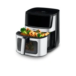 Air Fryer Digital UFESA Heron 8L, Temperatura 80-200 grade C, Fereastra Vizualizare, 1700W, argintiu - Img 5