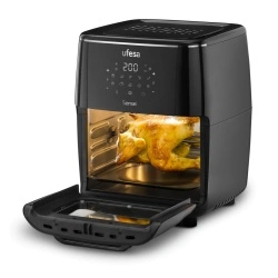 Air Fryer si Cuptor cu Aer Cald UFESA Sensei 12L, 1700W, 10 Programe, Ecran Touch, Negru