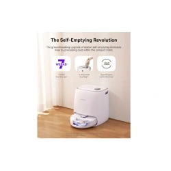 Aspirator robot Narwal Freo X Ultra, aspiratie 8200Pa, autonomie 210 min, navigare tri-laser, alb - Img 6