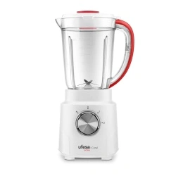 Blender Ufesa Coral 600W, 2 viteze, lama inox, design ergonomic, alb - Img 2