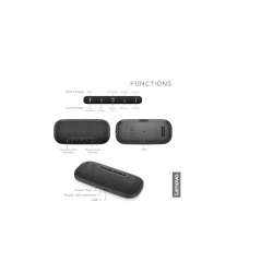 Boxa portabila Lenovo 700 conectivitate USB-C si NFC, IPX2,Bluetooth - Img 4