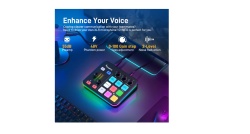 Mixer audio si placa de sunet Maono G1 Neo, RGB, Bluetooth 4.2, XLR, 2 x USB, Jack 3.5 mm, Negru (desigilat) - Img 5