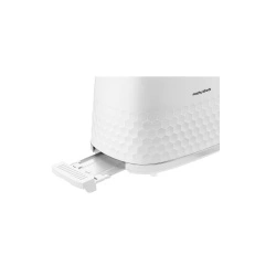 Prajitor de paine MORPHY RICHARDS, HIVE, putere 850W, 7 trepte de putere, compartimente pentru 2 felii simultan, functie de dezghetare, alb - Img 4